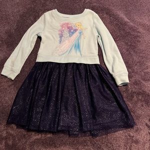 Frozen sweater dress